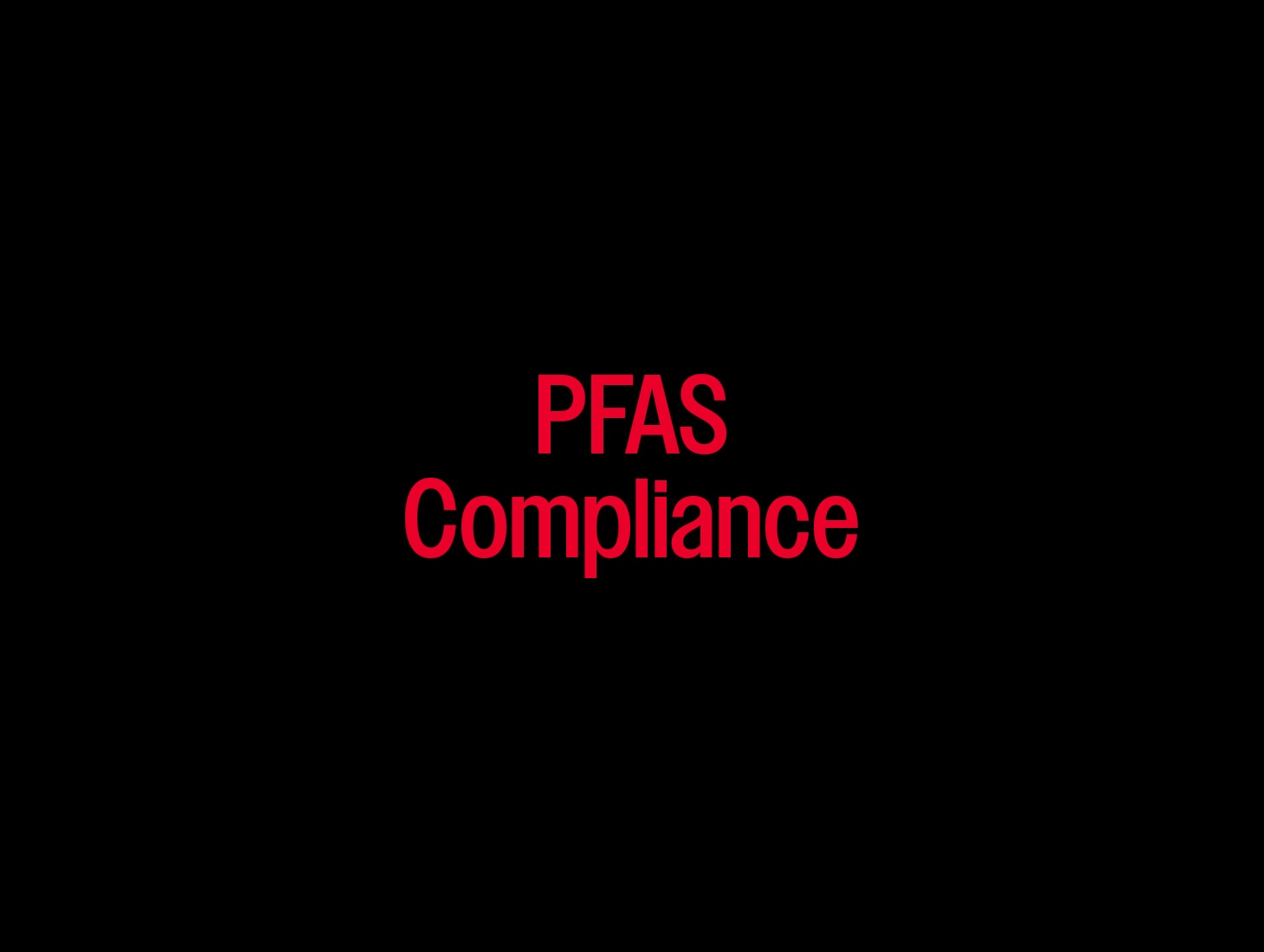 Tourmaster PFAS Compliance
